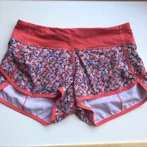 Lululemon speed shorts